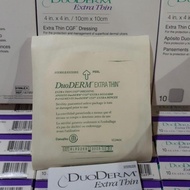 Duoderm Extra Thin 10cm x 10cm/ConvaTec DuoDerm Extra Thin 4in x 4in 187955