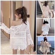 Beach bikini outerwear, Guangzhou crochet swimsuit robe