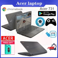 laptop Acer C731 chromebook murah original refurbished secondhand office ChromeOS gaming laptop
