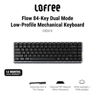Lofree OE915 Flow 84-Key Dual Mode Low-Profile Mechanical Keyboard