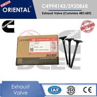 Cummins 3920868/4994143 Exhaust Valve for 4BT & 6BT | Cummins Exhaust Valve | DCEC parts | Cummins 4