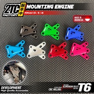 MESIN ENGINE MOUNTING ENGINE MOUNTING ENGINE BRACKET NINJA R SS M KIS CNC BY 2TC FACTORY
