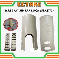 [ECTAKE] H32 Penutup Kepala Paip Plastik 1/2" / Water Tap Stop Cock Lock / Anti-Theft Plastic Water 