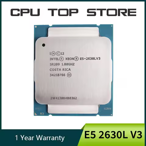 Intel Xeon E5 2630LV3 2630L V3 Processor 8-cores 1.80GHz 22nm LGA 2011-3 CPU