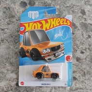 HW Hot Wheels Tooned Mazda RX 3 Orange - J-IMPORTSHW
