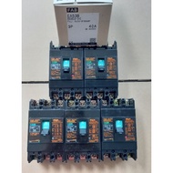 FUJI MCCB 3P SA33B EA53B SA53B SA53R 3A 5A 10A 15A 20A 40A 2.5kA 7.5kA 10kA