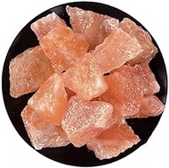 RCSTONE 1.18 to 1.97 Inches Himalayan Pink Crystal Salt Stones, 0.22 Pounds Himalayan Pink Salt Chunks for Salt Rock Lamp,Salt Bowl,and Decorations M33