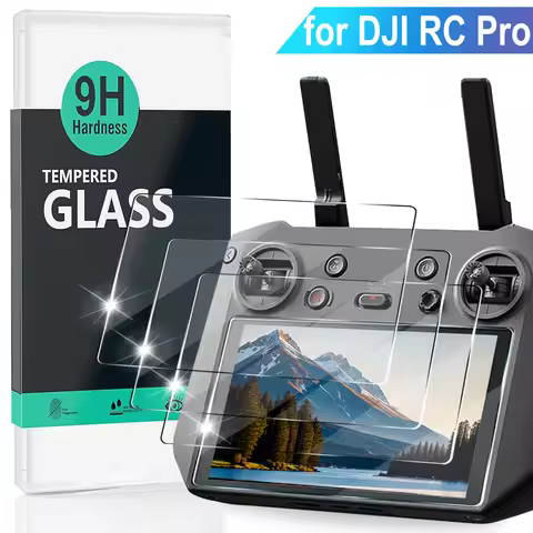 HD Tempered Films for DJI RC Pro Smart Controller Screen Protector Tempered Glass Anti-Scratch Cover
