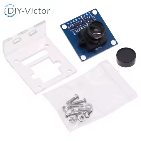 OV7670 300KP camera module moduleSupports VGA CIF auto exposure control display active size 640X480 