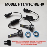 LAMPU LED MOBIL SUPER TERANG H4 H11 H16 H1 H7 H8 H9 65 WATT