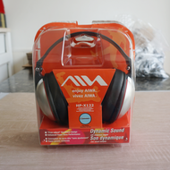 Original Aiwa HP-X122 Overhead Classic Bass Heavy Simulation Flavor Wired Earphones Japanese Manufac