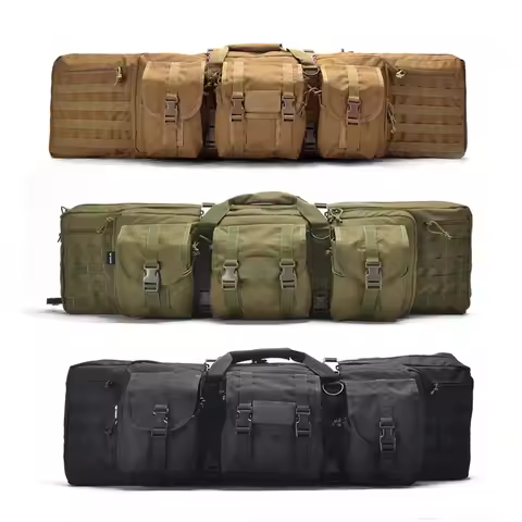 93/115/142CM CS Long Gun Airgun Set Outdoor Hunting Dual Long Gun Set Backpack Hunting Equipment