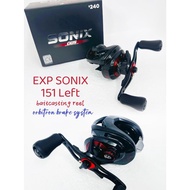 EXP SONIX (FREE TALI BENANG & HOOK) 8kg+ DRAG BC BAITCASTING LEFT HANDLE DRAG CLICKER 2025 FISHING R