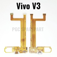 Original Flexible Connector Charger & Mic Vivo V3 Flexible Flexible Connector Cas Casan Mic