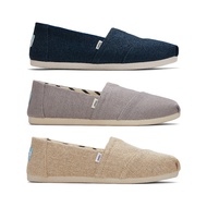 TOMS รองเท้าลำลองผู้หญิง สลิปออน รุ่น Alpargata Heritage Canvas (CB) รองเท้าลิขสิทธิ์แท้