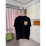 2026FENDI Early Spring New Style Short-Sleeved T-Shirt Men Women Women Couples Spring Autumn High-En