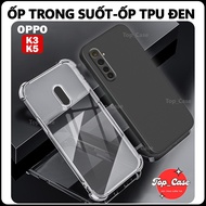 OPPO K3, K5 Transparent Shockproof Case, camera Protection