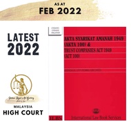 Akta Syarikat Amanah 1949 (Akta 100) & Trust Companies Act 1949 (Act 100) (Hingga 15hb Februari 2022