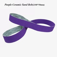 Purple ceramic sand belt 3m184F 36+ 2108*50mm/915*50mm sanding belt for rough Grinding of welding to