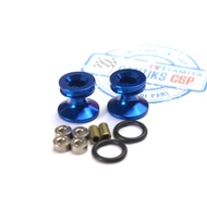 Rep Tamiya 15418 Double Aluminum Rollers W/ Rubber Rings (13-12mm)