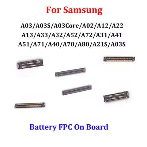5pcs Charging FPC on MainBoard For Samsung A72 A12 A02 A22 A32 A52 A13 A33 A31 A51 A71 A40 A80 A21S