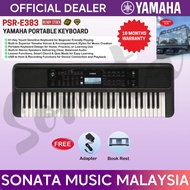 YAMAHA MUSIC ORIGINAL QUALITY PSR-E383 PORTABLE KEYBOARD PIANO CHILDREN HOME DECO PLAY PERFORMANCE