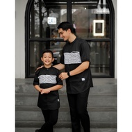 เสื้อยืดแขนสั้น (AA Parent-Child) พิมพ์ลายอัลวาลิดปากีสถาน KURTA,แฟชั่นสำหรับพ่อและลูกชาย
