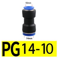 ข้อต่อลม ข้อต่อตรง 2 ทาง ข้อต่อPG แพ็ค 40 ตัว ข้อต่อลมนิวเมติกส์ ข้อต่อเสียบสายลม ข้อต่อฟิตติ้ง