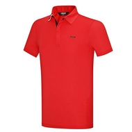 PGM Boys Golf Short Sleeved T-shirt Summer Childrens Sportswear Shirts Golf Wear for Kids YF600