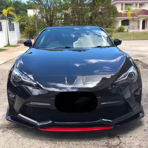 For 2012-2025 Toyota 86 /FT86/GR86 Front Diffuser Lip Bumper Splitter Accessories Spoiler Body Kit