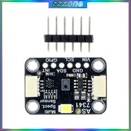 zzz Light Color Sensory Module AS7341 11 Channel Spectral Sensory Splitter Board Detection Measureme