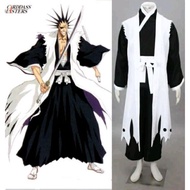 COSTUME - ZARAKI KENPACHI BLEACH ANIME COSPLAY COSTUME