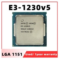 Xeon E3-1230 v5 Processor, 4 Cores, 8 Threads, 3.4 GHz (3.8 GHz Turbo), LGA 1151, 8MB Cache - Server