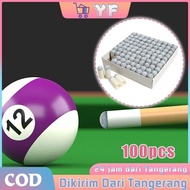 PASTI MURAH 100PCS 10MM KEPALA STIK BILLIARD FERRULE BILLIARD SLIP ON