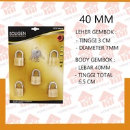 Terbaru Gembok Komputer Master Key Set Isi 5 Pcs Soligen Varian