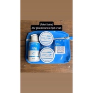 AMR GLOW 2 CREAM PACKAGING Contents 12'5, grams Skincare Set