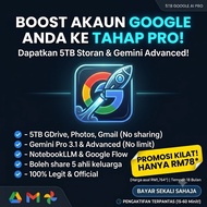 GOOGLE AI PRO 18 BULAN | GEMINI AI 18 BULAN | FLOW AI 18 BULAN