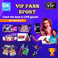 🏆 VIP PASS SPORT - OHKEY | EPL UCL MOTO GP F1 UFC BWF MFL RUGBY | Sooka VIP TV Alternative | sookan 