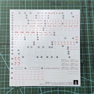請睇info：HGAC sandrock custom ew gundam neon decal 沙漠高達 改 後期型 高達螢光水貼