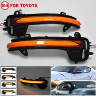 LED Dynamic Turn Signal Side Mirror Sequential Light Flashing Indicator Blinker Lamps 2pcs For Toyot