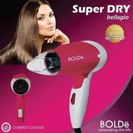 Hair Dryer Hairdryer Alat Pengering Rambut Lipat BOLDE Bellagio Ori