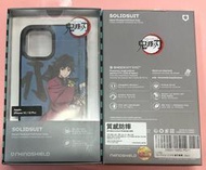 【鬼滅之刃】犀牛盾 SolidSuit 防摔背蓋手機殼 iPhone 12 Pro Max - 水柱 - 富岡義勇