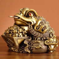 Rijindou Golden Toad Company Gifts Three-legged Shop Golden Toad Home Living Room Opening Pure Coppe