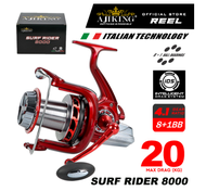 Ajiking Surf Rider 8000 Saltwater Surf Fishing Reel Max Drag (20kg)