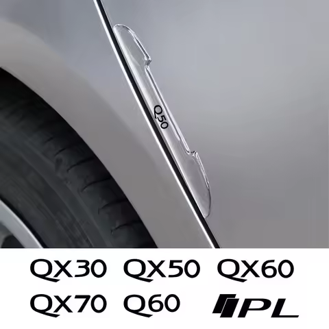 Car Door Edge Protector Sticker Side Mirror Anti-collision Accessories For Infiniti Q50 QX60 Q30 QX7