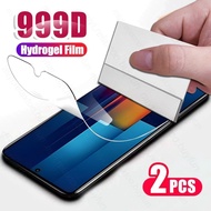 BLUF92e BLUF91 BLUC7X BLUC7 1-2Pcs 999D HD Clear Soft Hydrogel Film For BLU F92e F91 C7X C7 Anti Scr