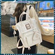 Macaroon Doughnut Backpack Large Capacity Student Schoolbag Korean Backpack