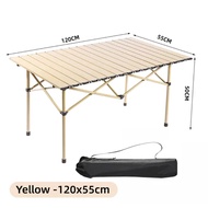 Hm Table, Portable, Foldable Table <Free Storage Bag> Suitable for Camping Enthusiasts, Aluminum Pic