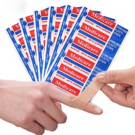 100pcs/pack Waterproof Transparent Tape Adhesive Plaster Wound Dressing Fixation Tape