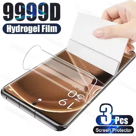 3PCS Hydrogel Film For Sony Xperia 5 1 10 II III XZ4 XZ3 XZ2 XZ1 XZ2 Premium Compact Xperia 5V 10 V 